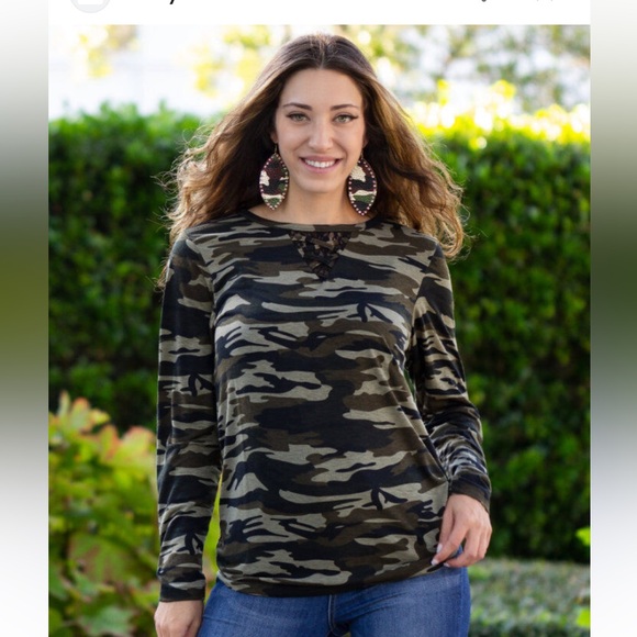 Sunshine‎ & Rodeo Camaflage Top 3XL - Picture 1 of 4